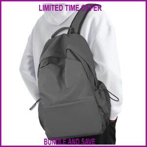 Waterproof Laptop Backpack Fits 15.6 Inch Notebook, Lightweight Travel Bag